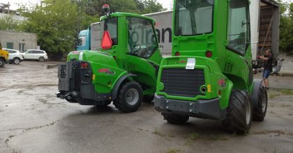 Mini - tractor Avant 755i pentru Fundația „Renato Usatîi”