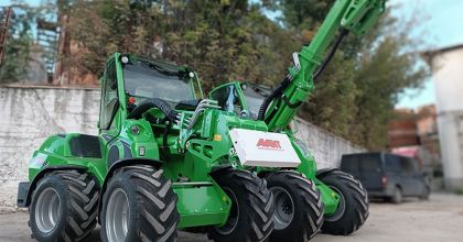 Încărcatore frontală - Avant 860i pentru Î. M. Regia "Exdrupo"