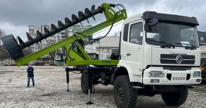 Буровая установка Hardrock DT200A на шасси Dongfeng - MOLDELECTRICA Буровая установка Hardrock DT200A на шасси Dongfeng - MOLDELECTRICA