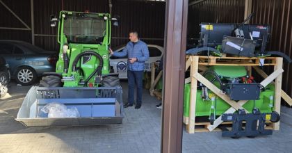 Мини-погрузчик Avant-860i для государственного университета медицины и Фармакологии им. Н. Тестемицану Мини-погрузчик Avant-860i для государственного университета медицины и Фармакологии им. Н. Тестемицану