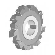 Фрезы дисковые с 3 гранями и зубьями, расположенными в разных направлениях