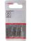 Set de biți Extra Hart Bosch HEX3 25 mm (3 buc)