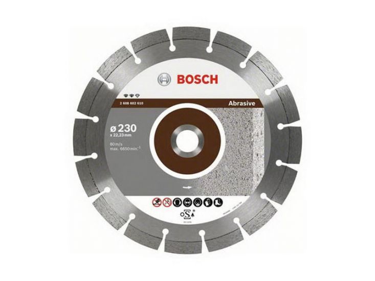 Disc diamantat segmentat BOSCH 2608600242 (115×22 mm)
