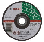 Disc abraziv de tăiere Bosch Expert for Stone 150×2,5 mm (2608600383)