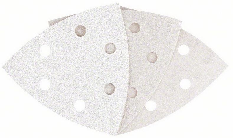 Set foi abrazive Bosch 93 mm, granulație 60/120/240, 5 buc. (2608605147)