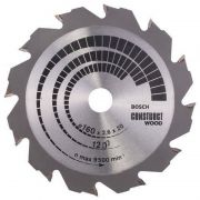 Disc de tăiere Bosch Construct Wood 2608640630 (160 mm, 12 dinți, 20 mm)