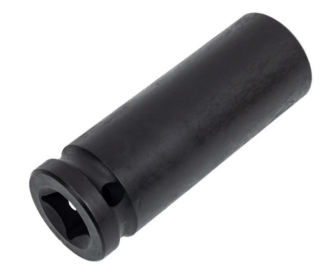 Головка торцевая ударная 6-гранная 19 мм, 1/2", удлинённая L=80 мм ROCKFORCE RF-4458519