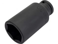 Cap tubular de impact adânc hexagonal FORCE 4458530 (30 mm, 1/2", L=85 mm)