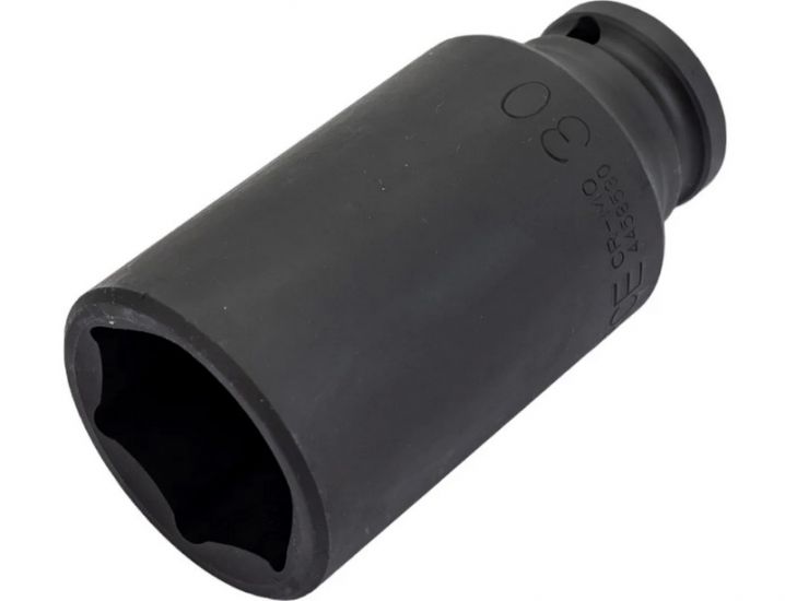 Cap tubular de impact adânc hexagonal FORCE 4458530 (30 mm, 1/2", L=85 mm)