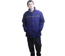 Куртка рабочая синяя утепленная