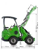 Mini încărcător Avant R28