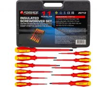 Набор диэлектрических отвёрток Forsage F-20712 (11 предметов)