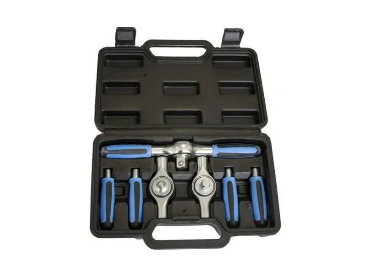 Set chei cu clichet reversibil în formă de T Forsage F-802S, cu husă