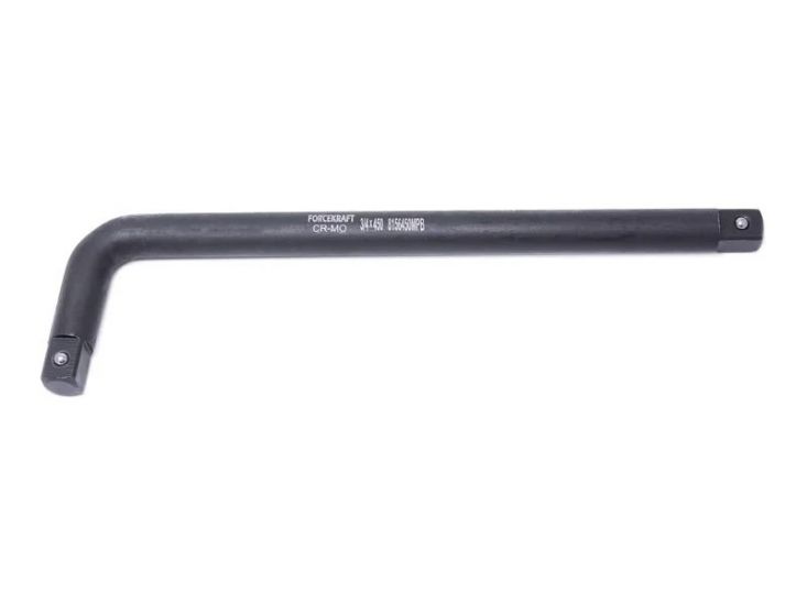 Antrenor de impact dublu FORCEKRAFT, în formă de L, CR-Mo, 450 mm, 3/4" FK-8156450MPB