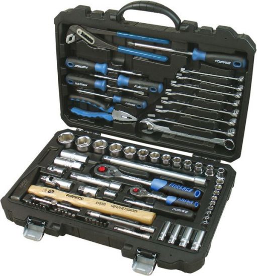 Set de scule Forsage 77 buc. 1/4”&1/2”