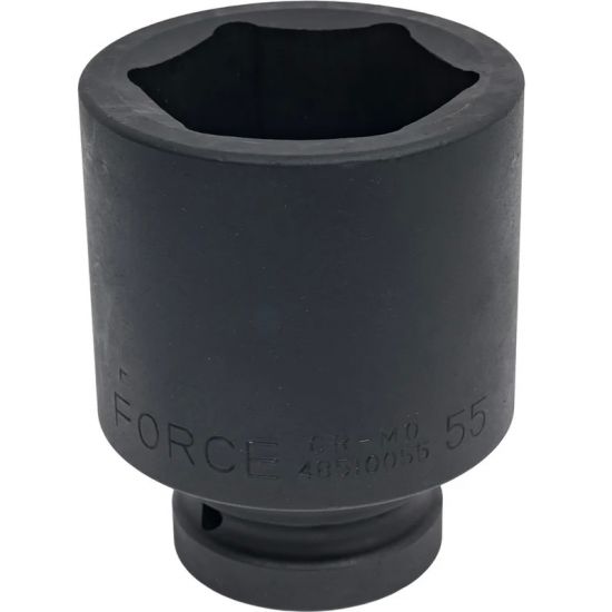 Головка ударная глубокая 6-гранная FORSAGE  F-48510055 (55 мм, 1")