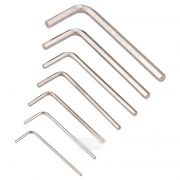 Set chei hexagonale în formă de L Forsage F-5107-sh, 7 piese