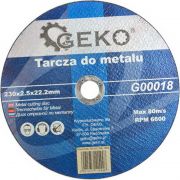 Disc de tăiere pentru metal GEKO G00018 (230×2,5×22,2 mm)