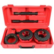 Set de filiere cu mecanism cu clichet GEKO G01003, 1 1/2″ – 2″ BSP