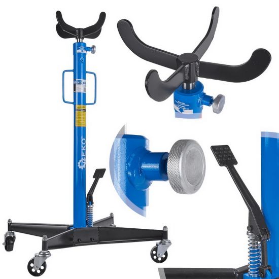 Cric hidraulic pentru cutii de viteze GEKO G02100 500 kg (cu pedală)