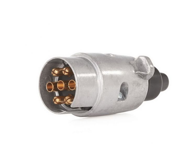 Fișă pentru remorcă 7 pini 12V din aluminiu GEKO G02325