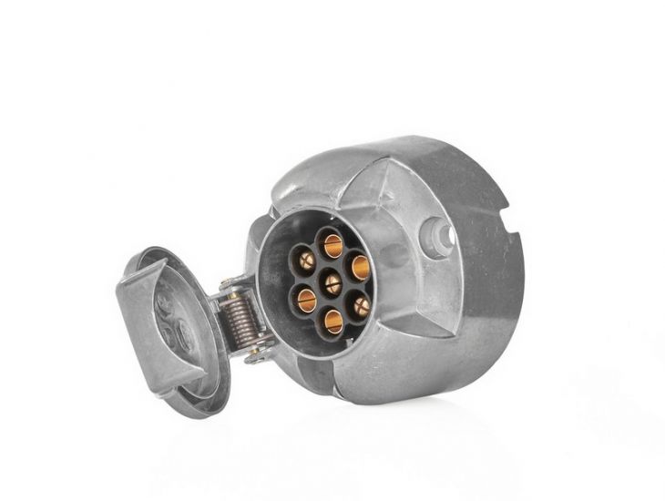 Priză pentru remorcă 7 pini 12V din aluminiu GEKO G02328
