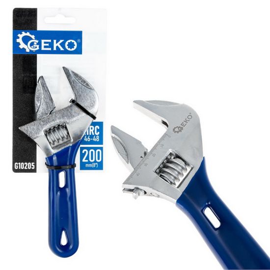 Cheie reglabilă scurtă GEKO G10205 200 mm (0–48 mm)