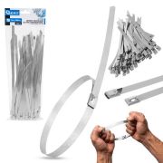 Cleme din otel inoxidabil pentru cablu 7,9x250 mm GEKO — G17259