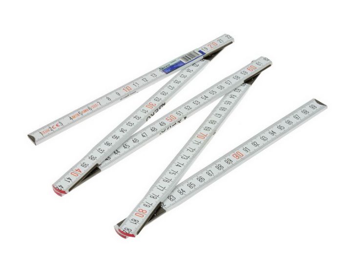 Metru pliabil din lemn GEKO G29051 (1 m, 5 segmente)
