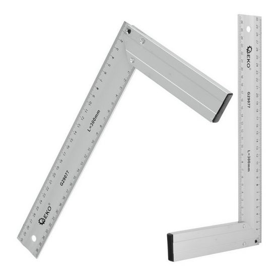 Echer din aluminiu pentru tâmplărie 300 × 260 mm GEKO G29077