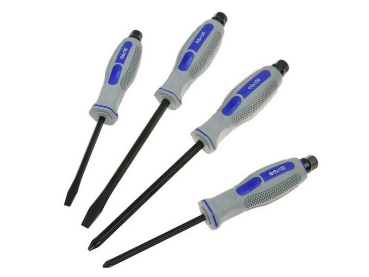 Set șurubelnițe de impact GEKO G30581 CrV (4 buc.)