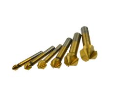 Set freze conice HSS 6,3–20,5 mm, 6 buc. GEKO — G38520