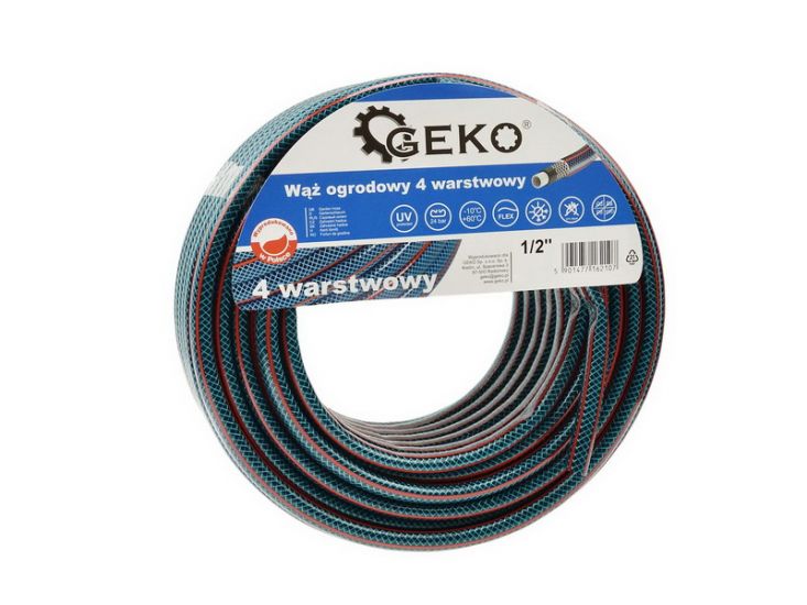 Furtun de grădină 4 straturi 1/2" 30 m GEKO G73783