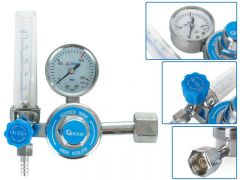 Reductor CO2/ARGON cu rotametru GEKO G80075