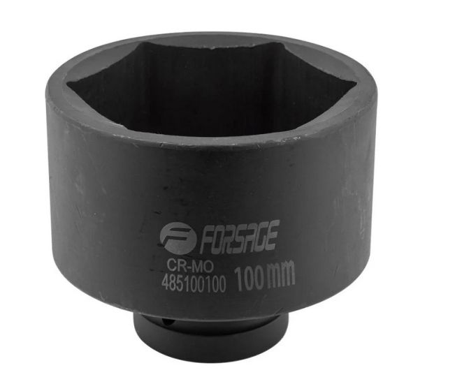 Cap de impact tubular adânc hexagonal 6-unguri (100 mm; 1") Forsage