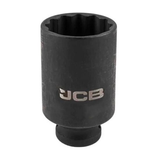 Cap tubular de impact adânc, 38 mm, 12 muchii, 3/4"DR JCB-46810038