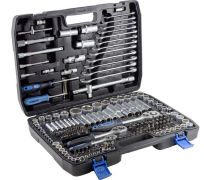 Set de unelte KingTul KT-38841, 216 piese, 1/4", 3/8", 1/2" (6 colțuri)