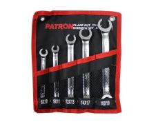 Набор разрезных ключей PATRON P-5058P, 5 предметов