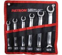 Набор разрезных ключей PATRON P-5066P, 6 предметов