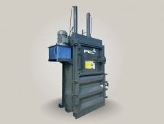 Pres-compactor PEL3500A — echipament puternic pentru carton și plastic