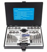 Set de tarozi și filiere Forsage F-M033-3, 33 de piese, în box metalic