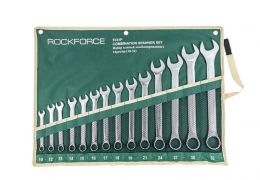 Набор комбинированных ключей Rockforce RF-5161MP, 16 предметов