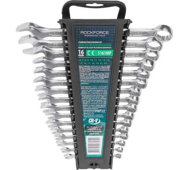 Набор комбинированных ключей Rockforce RF-5141P, 14 предметов Набор комбинированных ключей Rockforce RF-5141P, 14 предметов