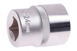 Cap tubular hexagonal 6 muchii 24 mm, 1/2", L=40 mm ROCKFORCE RF-54524