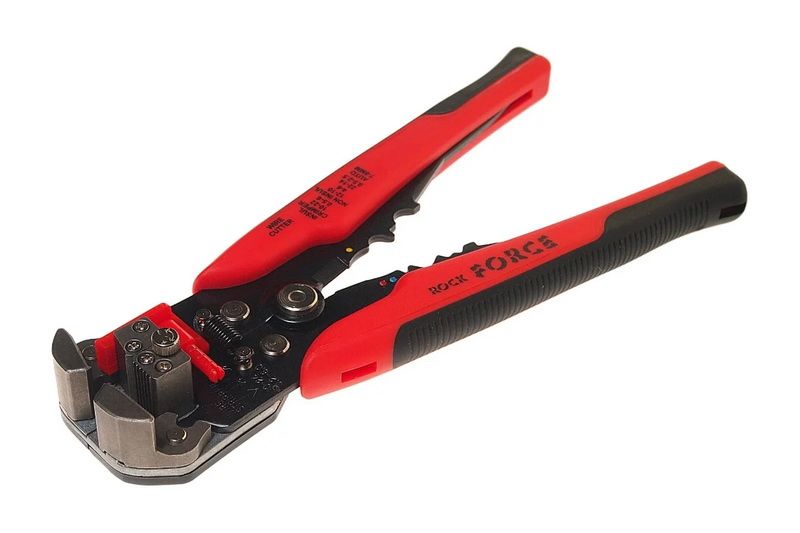 Clește pentru dezizolarea cablurilor Rockforce RF-6805A, 210 mm