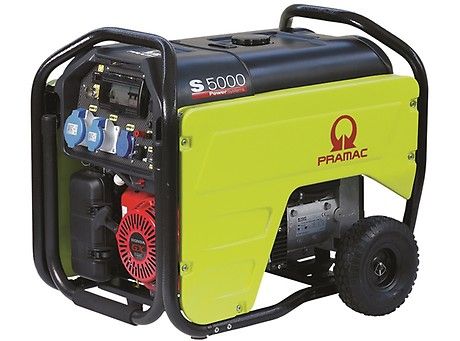 Generator portabil cu benzina Pramac S5000 400V 50HZ CONN