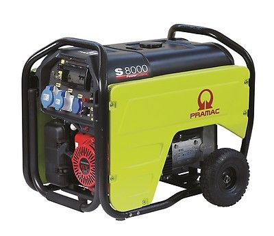 Generator portabil monofazat cu benzina S8000 230V50HZ AVR IPP