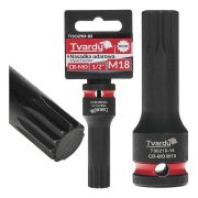Cheie tubulara de impact SPLINE 1/2", M18 TVARDY — T00218-18
