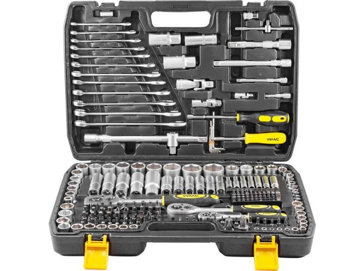 Set de scule WMC TOOLS WMC-38841 1/4", 3/8", 1/2"  216 piese