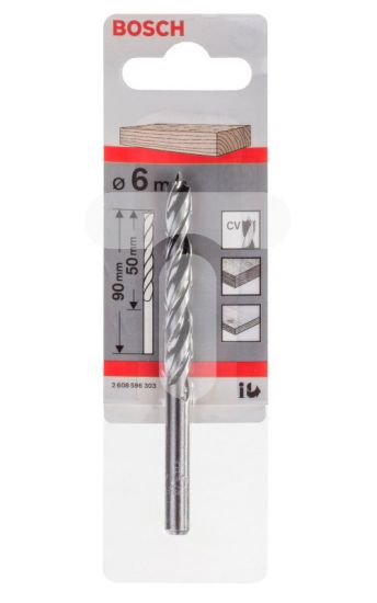 Burghiu Bosch 6×50×90 mm 2608596303 Burghiu Bosch 6×50×90 mm 2608596303